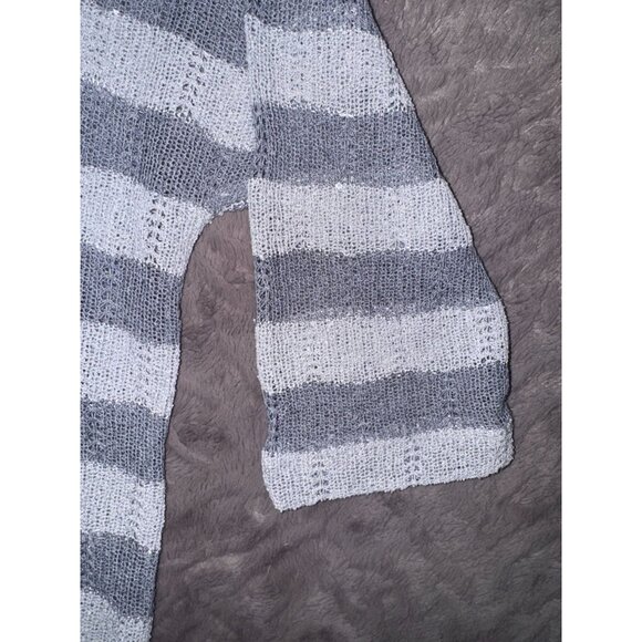 Grace Elements Womens Striped Knit Top L - Picture 8 of 8